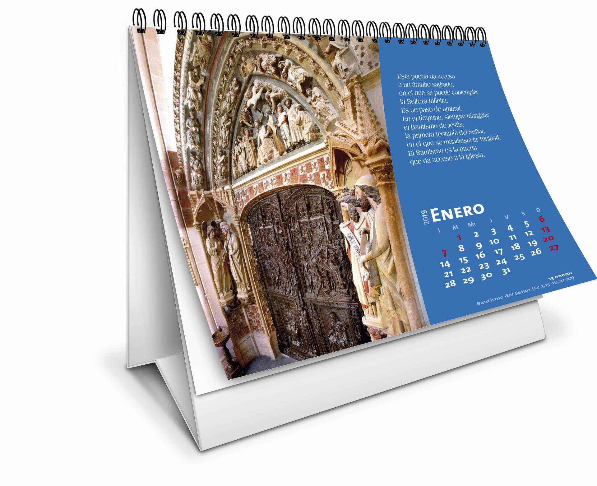 Un calendario para preparar el octavo centenario de la Catedral 1 calendario catedral