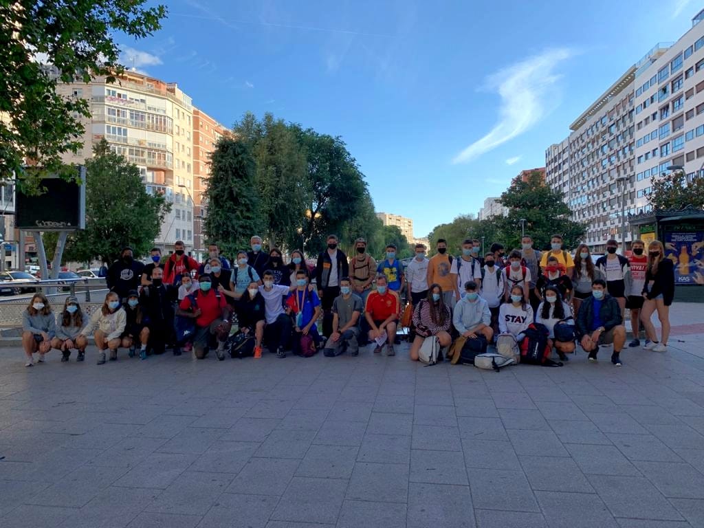 Adolescentes de la diócesis llegan a Galicia con la vista puesta en la Peregrinación de Jóvenes de Santiago 1 camino de santiago