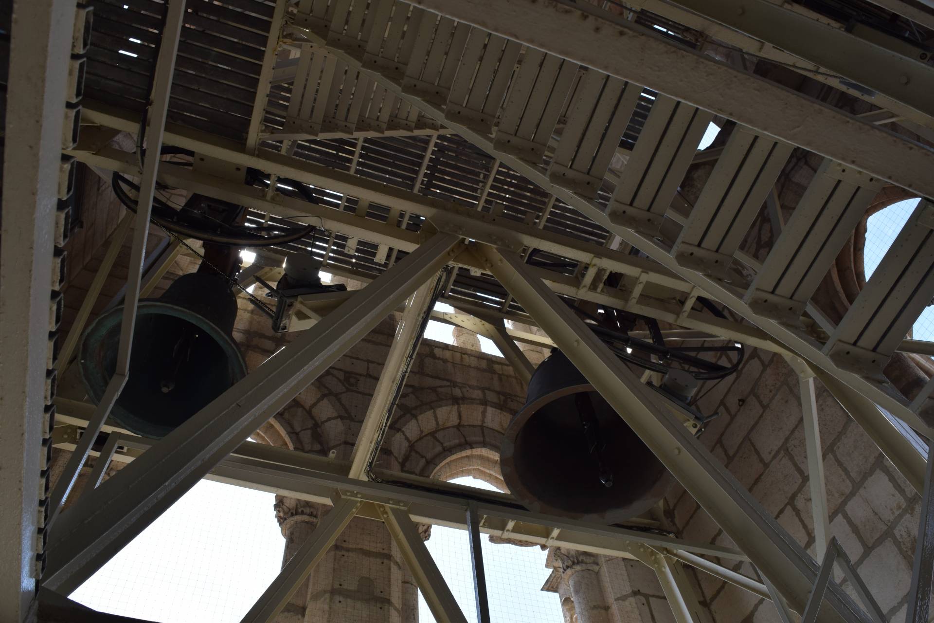 El toque de campana, un toque de atención para la UNESCO 1 Imagen de unas de las campanas de la Catedral.