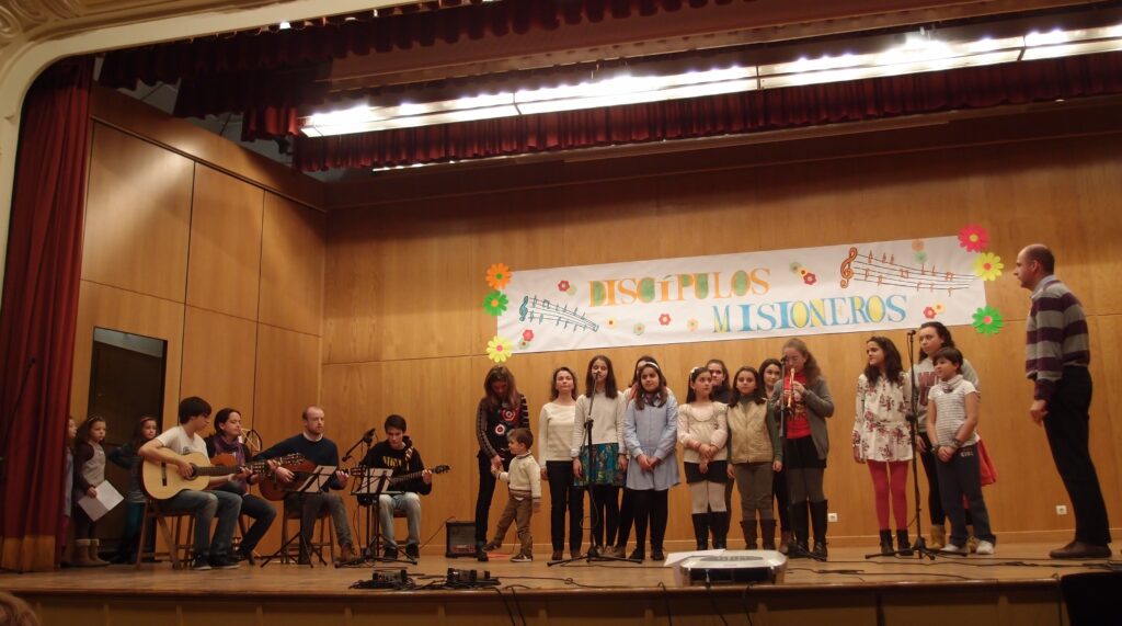 Cinco coros participaron en el encuentro festival de la canción misionera de este año.