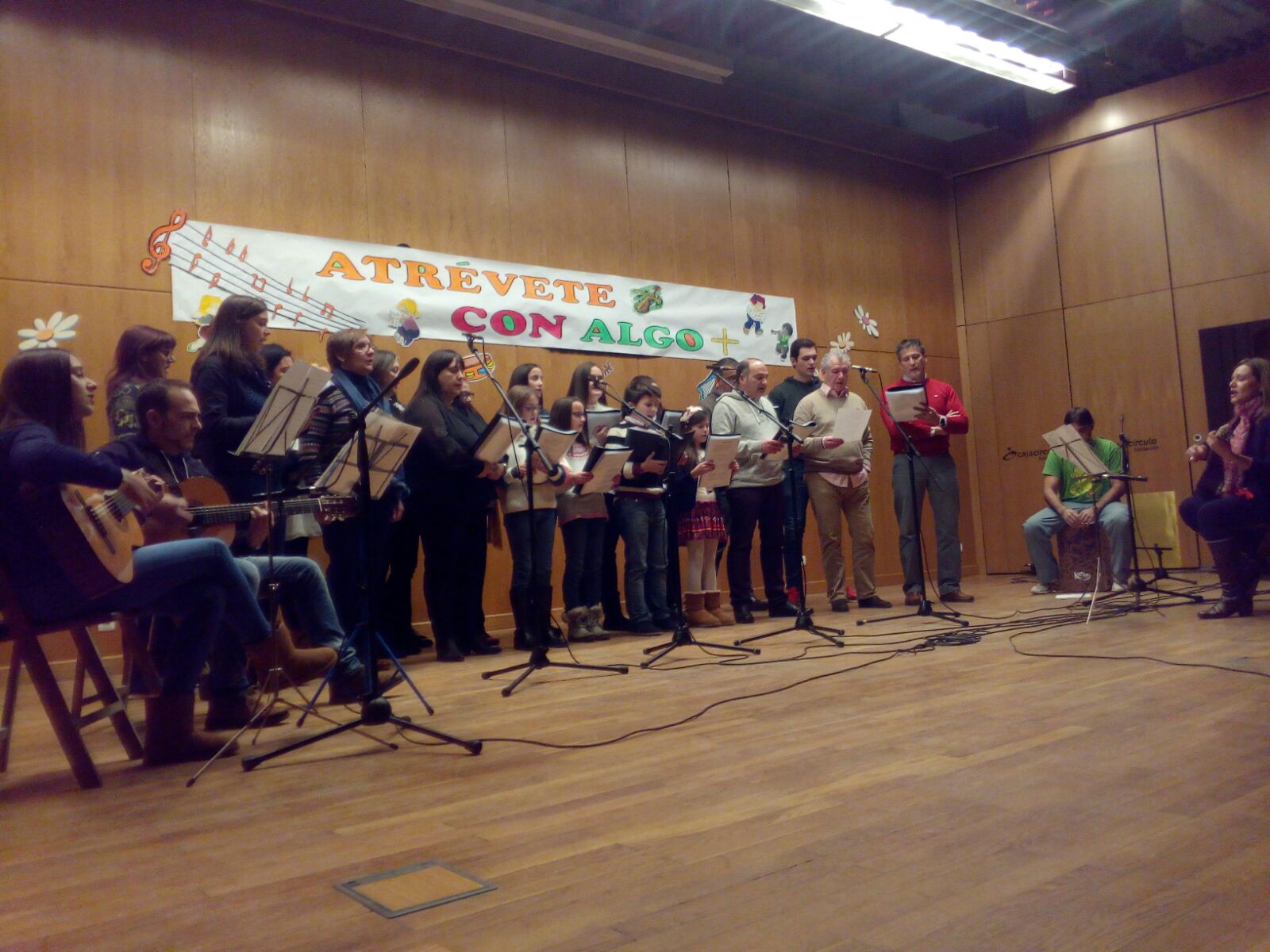 Los coros de varias parroquias participan en la Canción Misionera 4 canción misionera