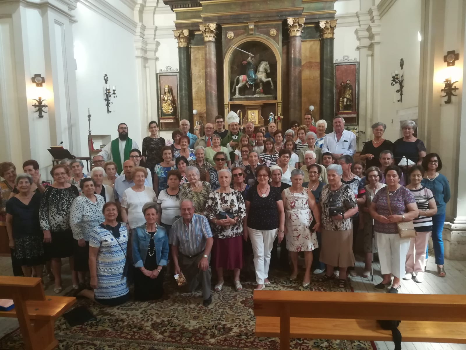El arzobispo visita la parroquia de Castrillo de la Vega 1 castrillo de la vega 1