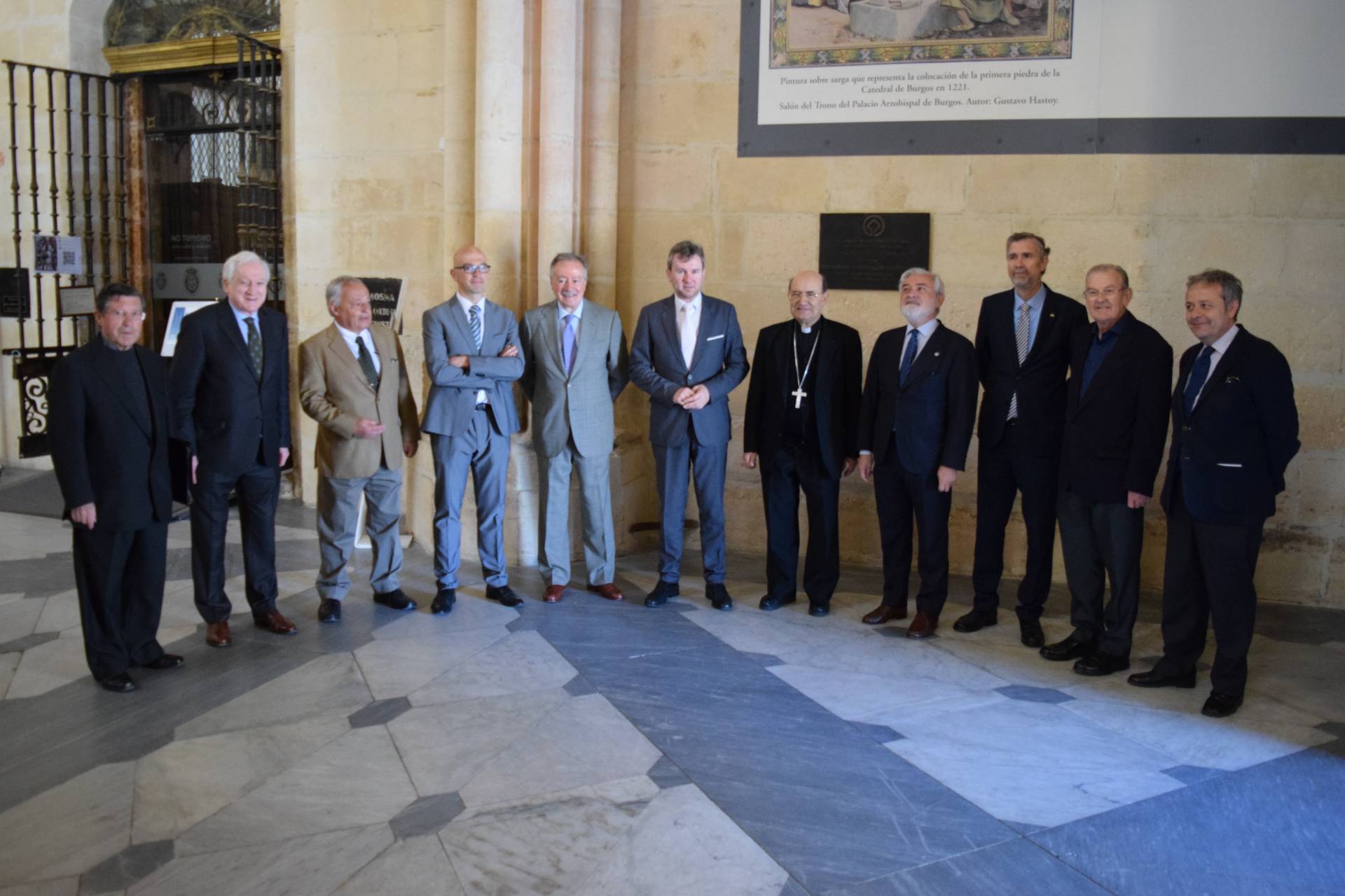La Fundación VIII Centenario de la Catedral invita a la RAE a incorporarse al patronato 4 catedral burgos rae_2