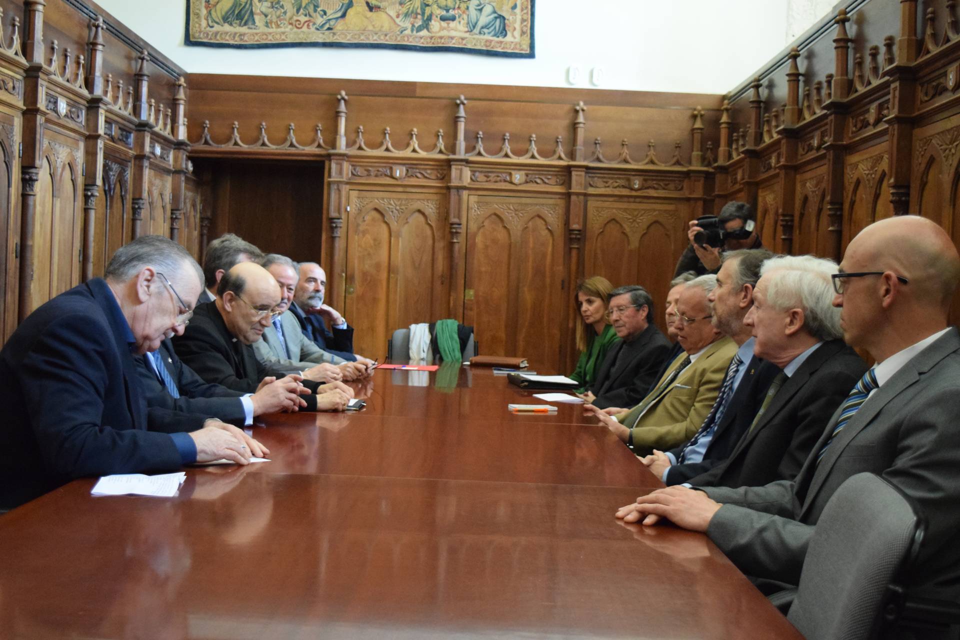 La Fundación VIII Centenario de la Catedral invita a la RAE a incorporarse al patronato 1 catedral burgos rae_9