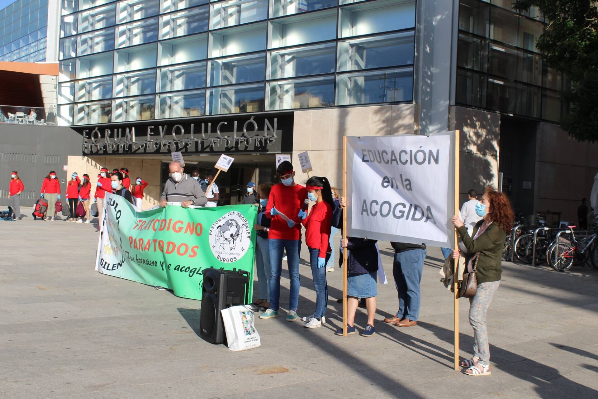 10 años defendiendo a los migrantes sin levantar la voz 1 Círculos de silencio