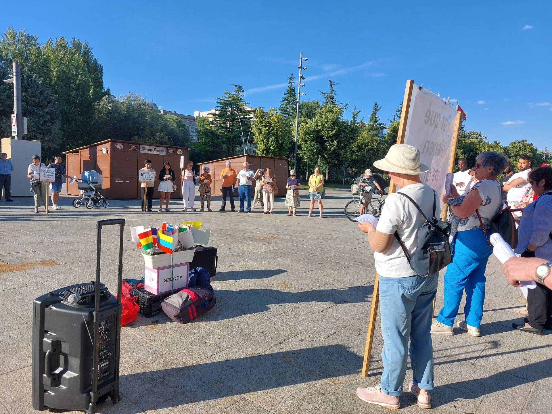 «¿Por qué vienen los que vienen?», eje del último Círculo de Silencio del curso 2 circulo-silencio-julio-24_02