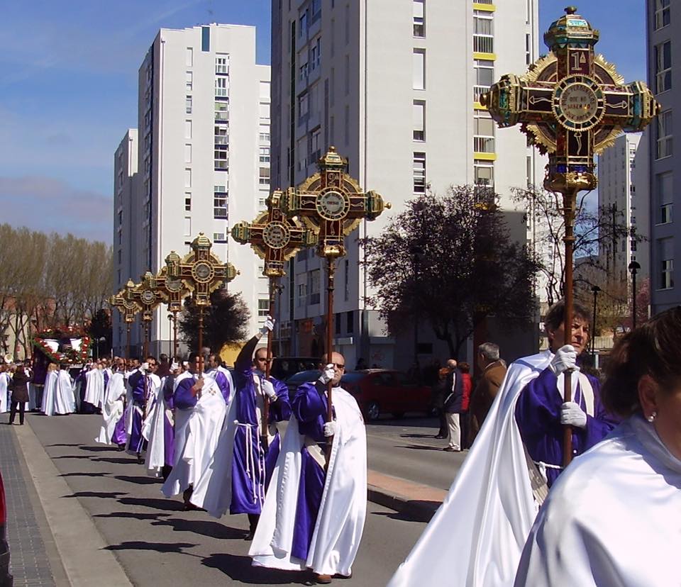 Una procesión penitencial recorrerá esta tarde las calles de la barriada Juan XXIII 1 cofradia 7 palabras burgos