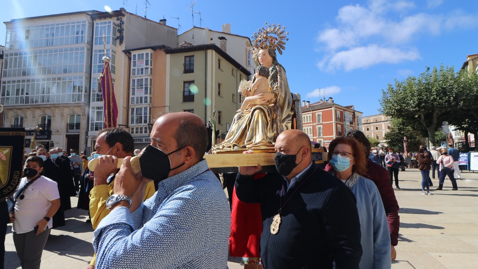 Santa María la Mayor volvió a la calle 1 cofradias santa maria la mayor calle