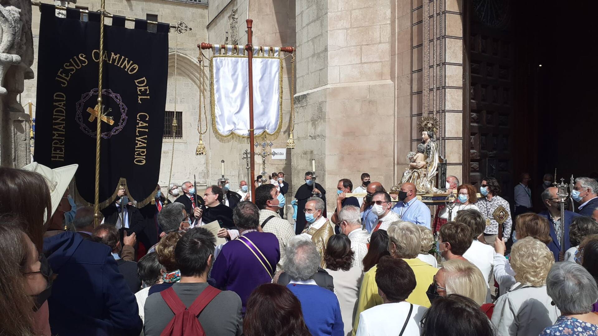 Santa María la Mayor volvió a la calle 3 cofradias santa maria la mayor calle
