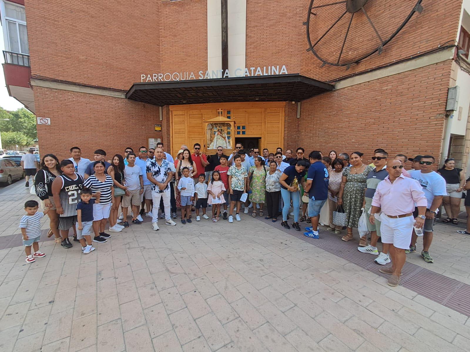 Las comunidades ecuatorianas celebran a la Virgen del Cisne en Miranda y Aranda 11 comunidades-ecuatorianas-virgen-cisne-aranda_02