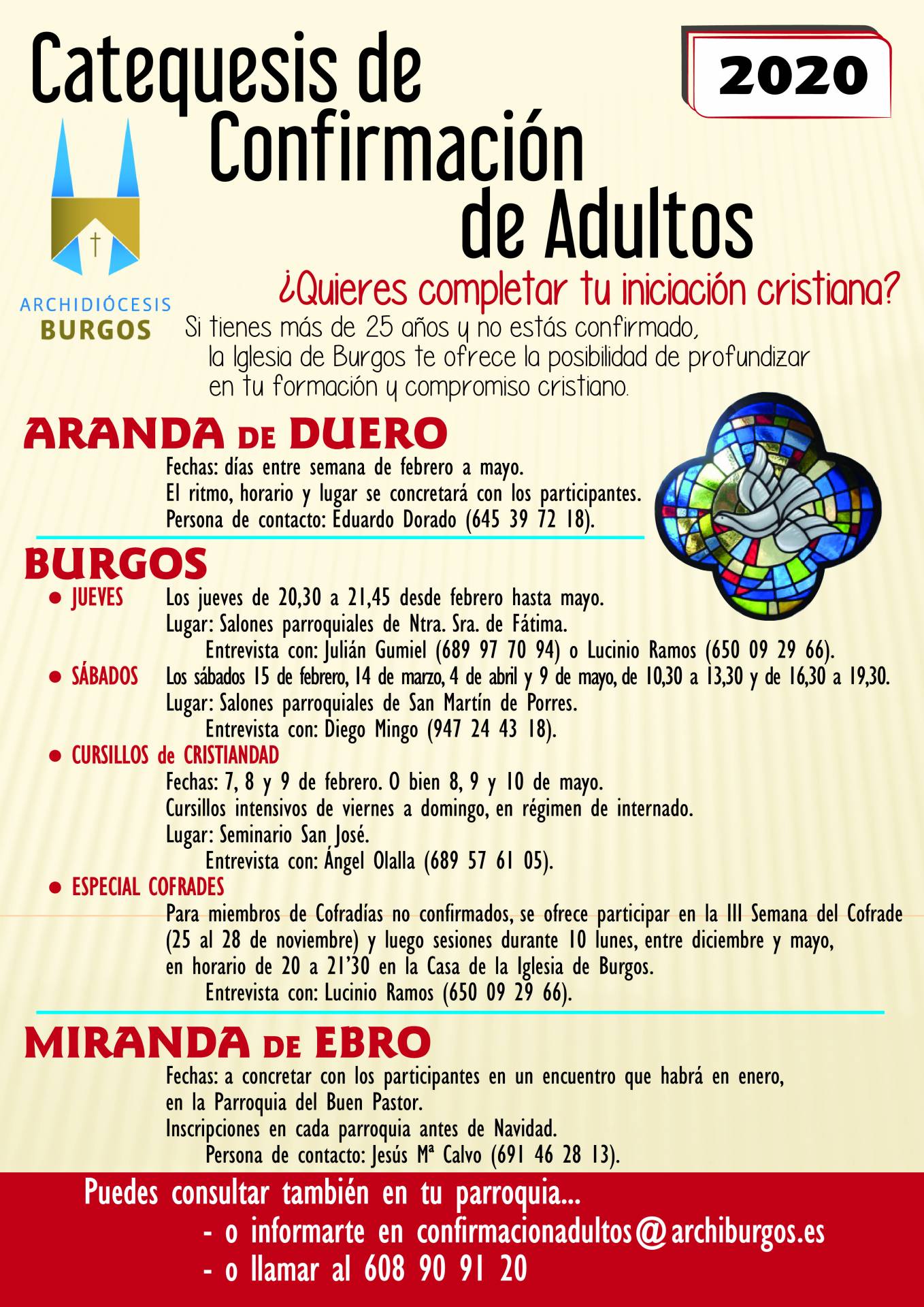 Comienzan las catequesis de confirmación para adultos 1 confirmacion de adultos