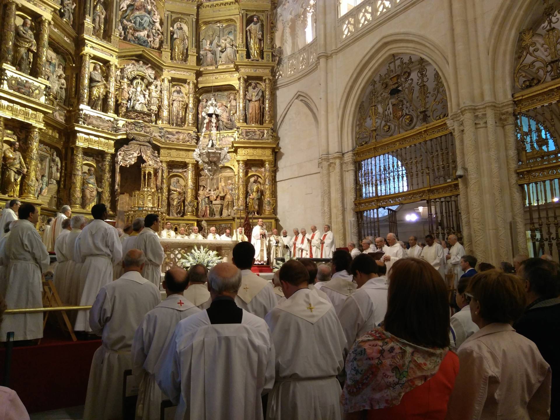 Burgos celebra el diálogo entre fe y cultura en el 797 cumpleaños de su catedral 5 conmemoracion 1