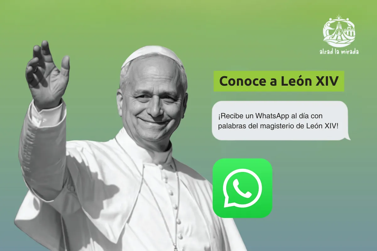 'Conoce a León XIV', un canal de WhatsApp para recibir cada día las palabras del Papa 1 conoce leon xiv canal whatsapp palabras papa