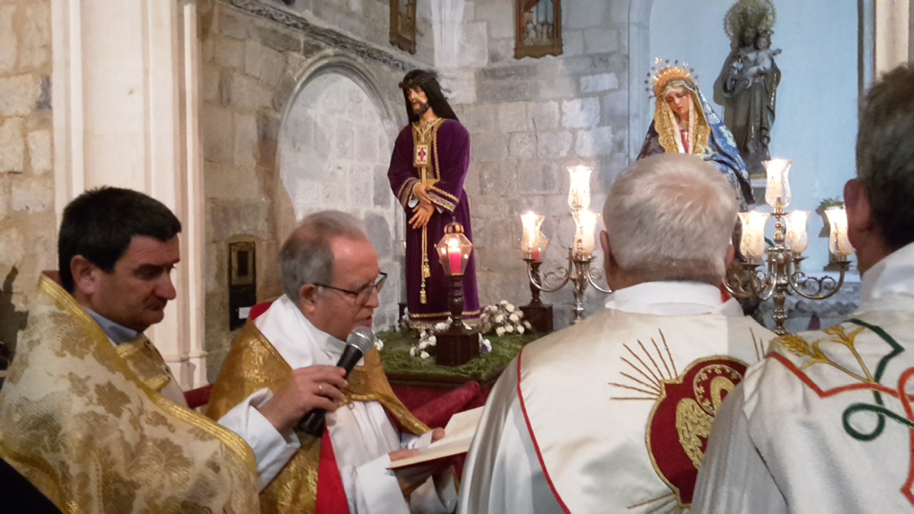 Jesús de Medinaceli y Nuestra Señora de las Angustias llenan las calles de Burgos 1 cristo medinaceli burgos 2