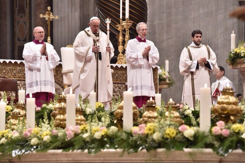 Diáconos junto al Papa: un impulso en el camino al sacerdocio 1 diaconado papa 4