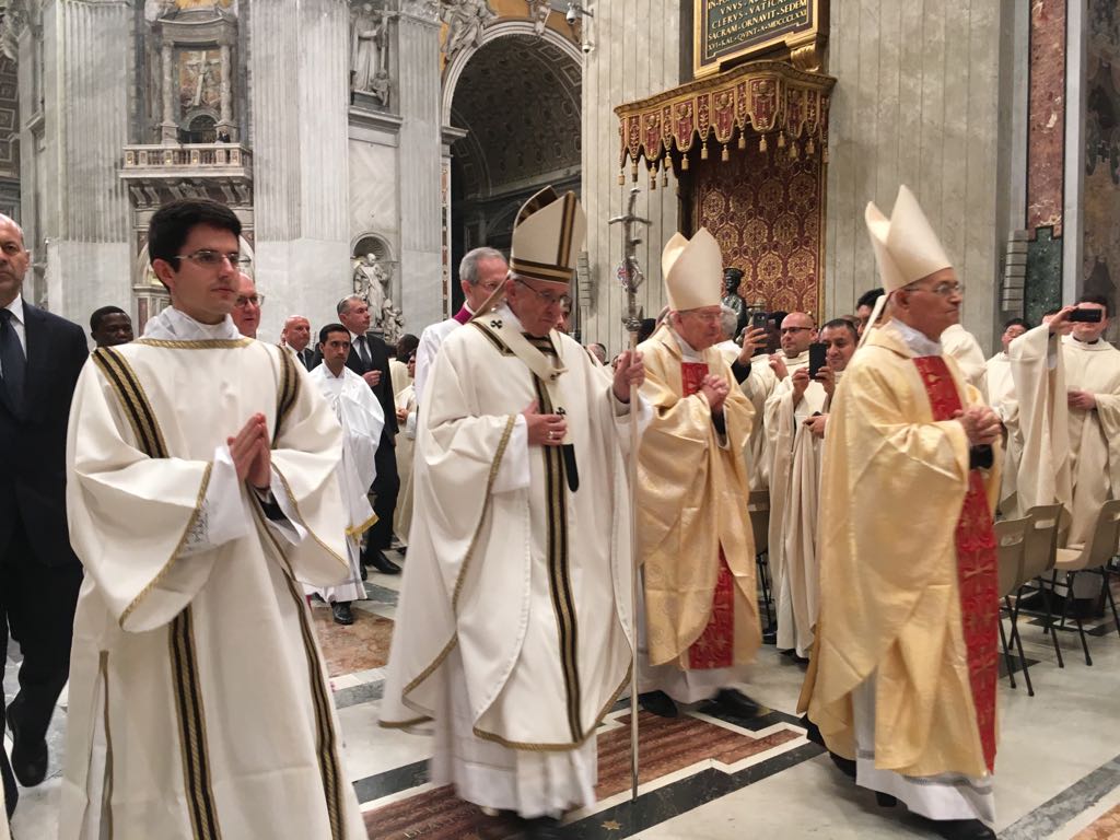 Diáconos junto al Papa: un impulso en el camino al sacerdocio 2 diaconado papa