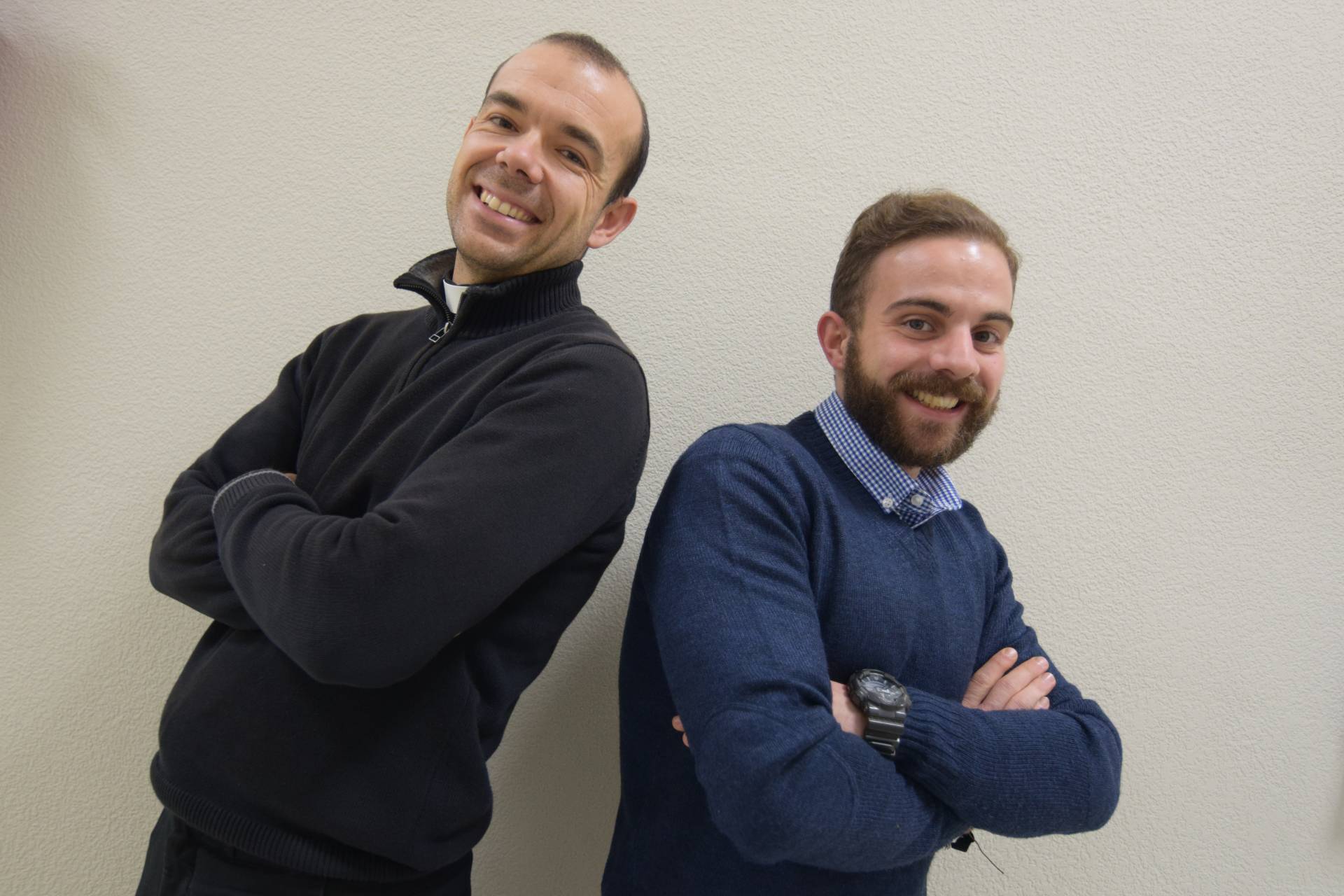 Nuevos diáconos: cuando Dios llama independientemente de tus proyectos 1 Eugenio y Fernando serán ordenados diáconos este sábado.
