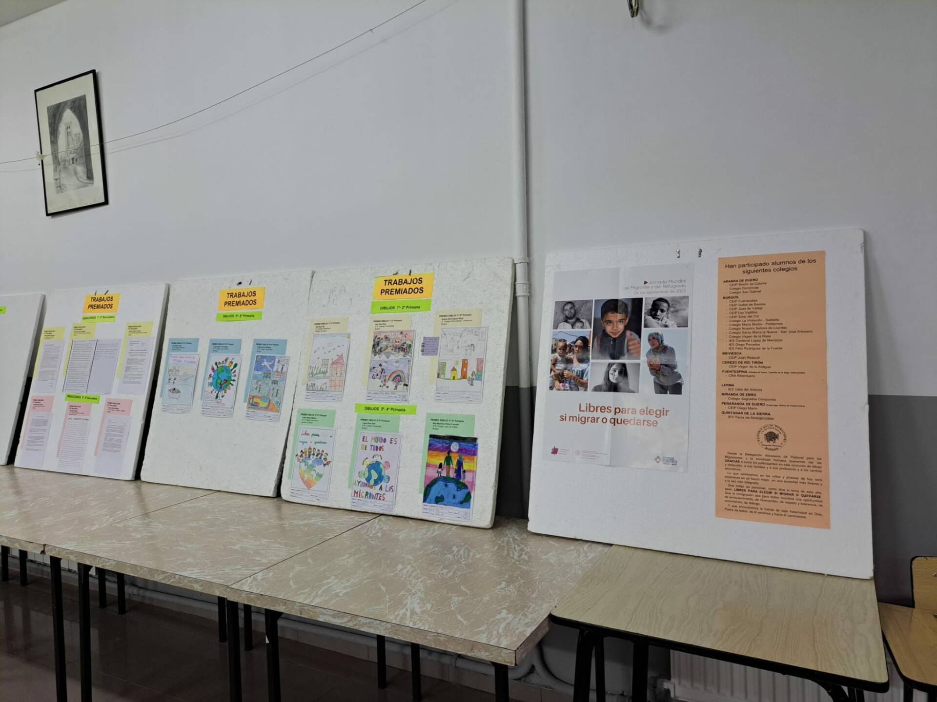 Premios a los mejores dibujos y relatos sobre las migraciones 3 dibujos y relatos