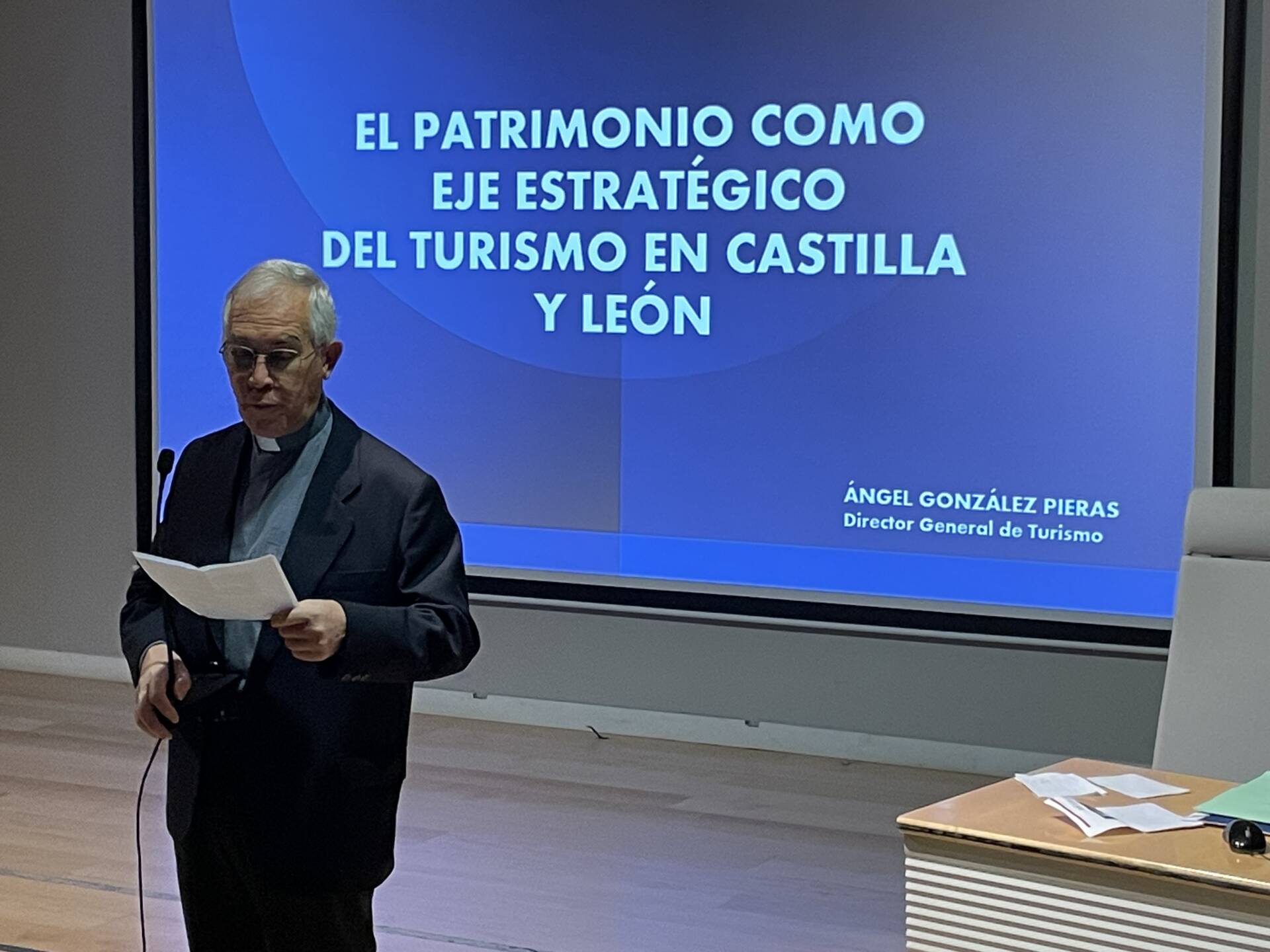 El director general de Turismo inaugura un nuevo curso del Aula de Patrimonio 2 El director general de Turismo inaugura un nuevo curso del Aula de Patrimonio