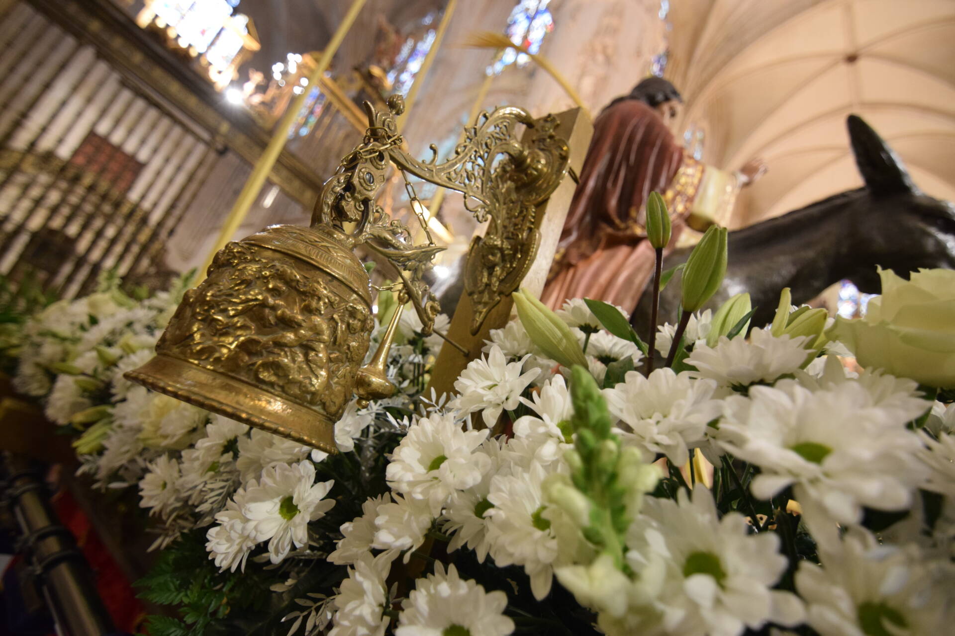 La lluvia desluce la mañana del Domingo de Ramos 1 Domingo de Ramos borriquilla Burgos