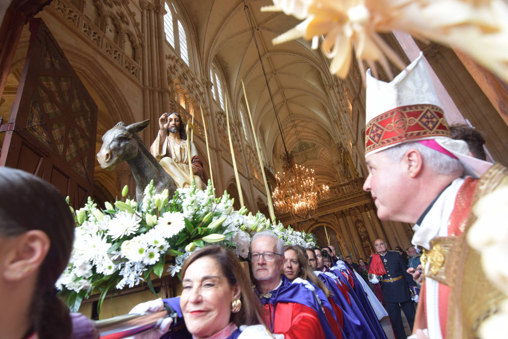Domingo de Ramos borriquilla Burgos
