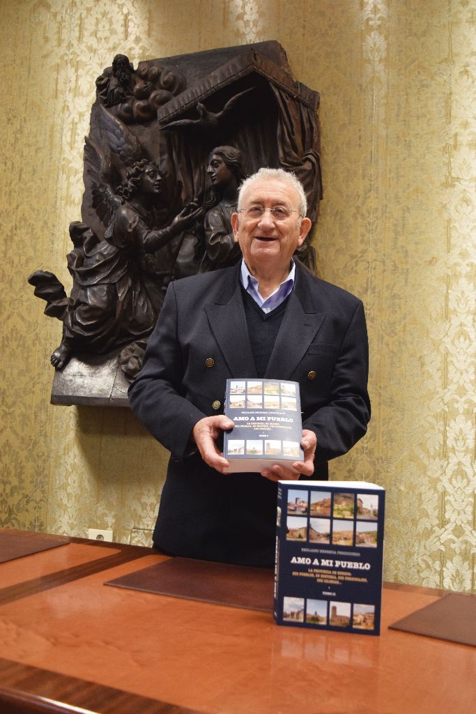 «Amo a mi pueblo», el libro que recorre 1.175 localidades de la provincia 1 emiliano nebreda