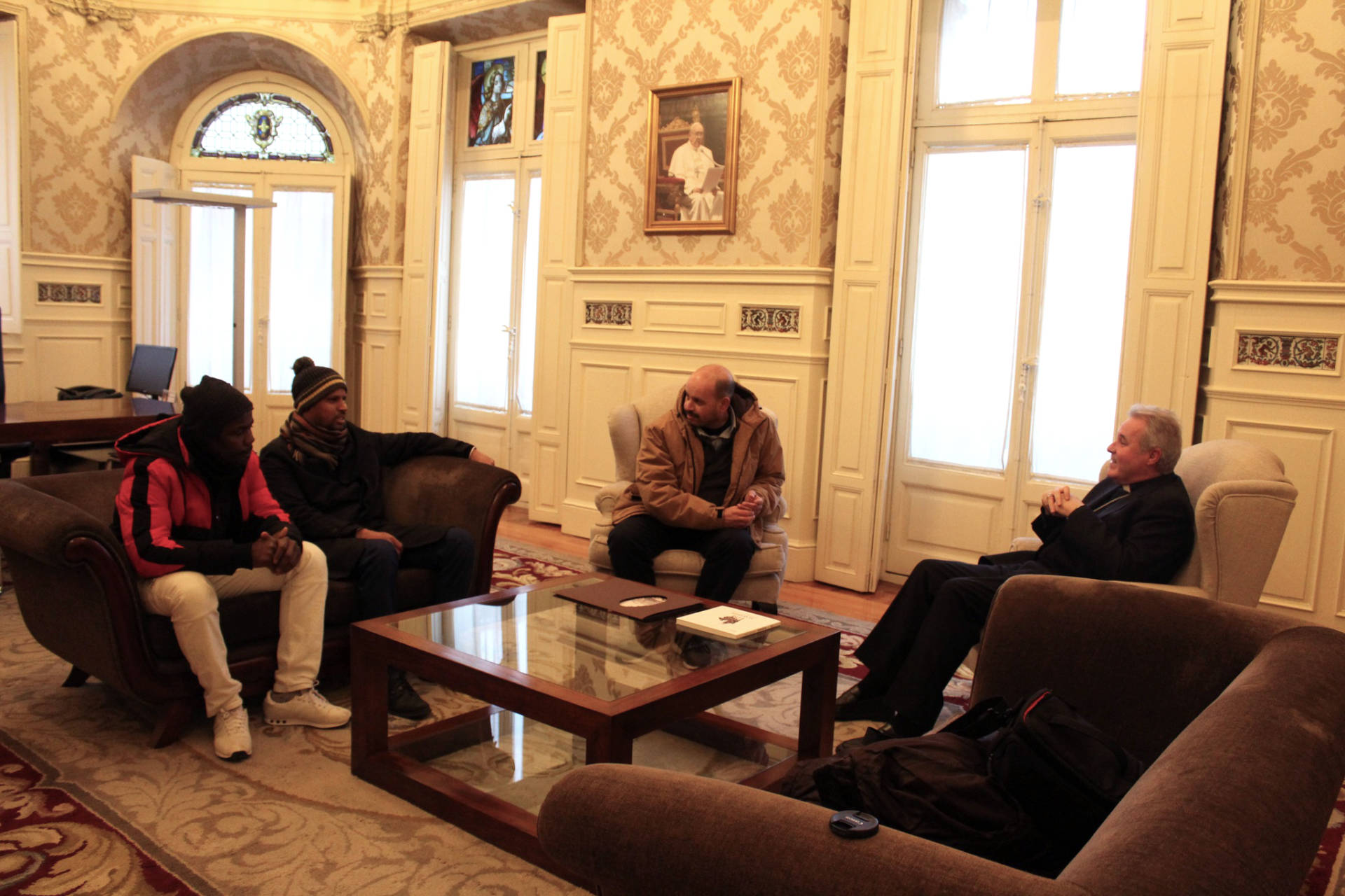 El arzobispo se encuentra con miembros de la comunidad musulmana 1 Encuentro arzobispo con musulmanes