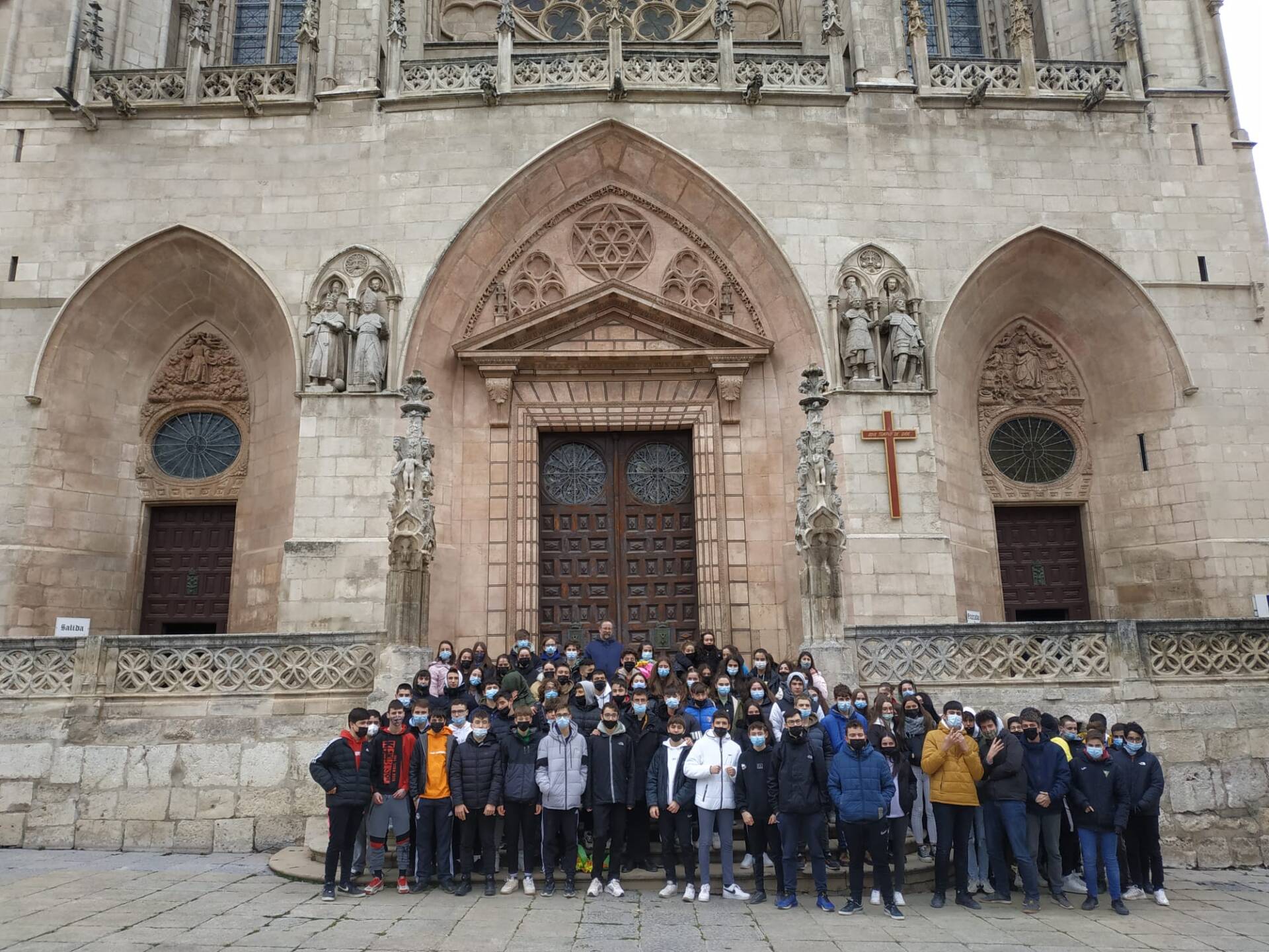Escolares visitan la Catedral con motivo del Año Santo 3 escolares catedral burgos