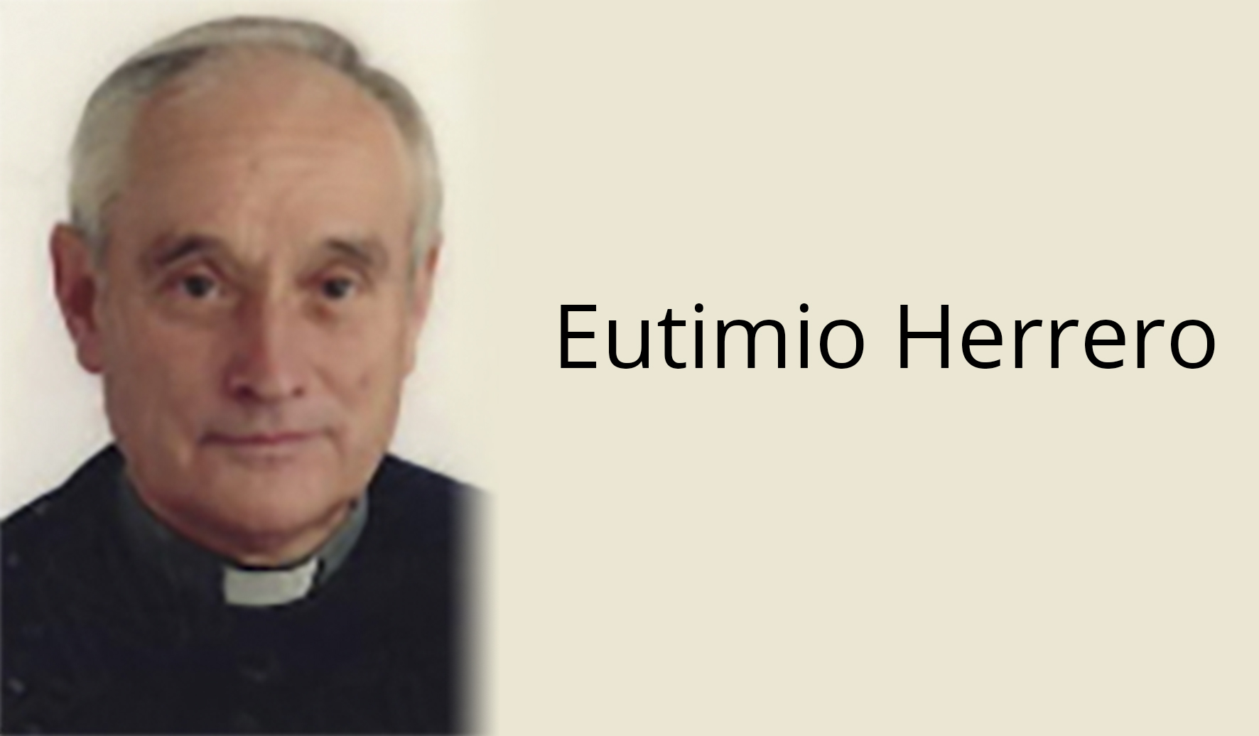 Fallece el sacerdote diocesano Eutimio Herrero Herrero 1 eutimio herrero