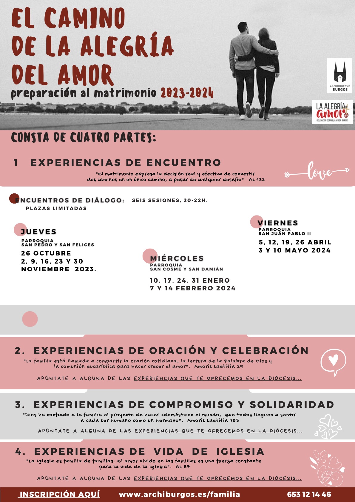 Experiencias de encuentro para ayudar a preparar el matrimonio 2023-24 2 Experiencias de encuentro para ayudar a preparar el matrimonio 2023-24