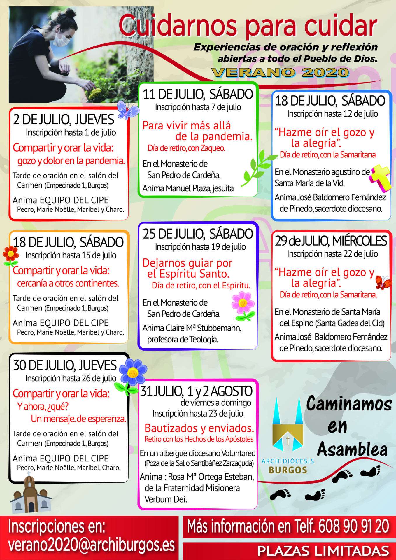 Cuidarnos para cuidar: experiencias de oración durante el verano 2 experiencias oracion verano 2020