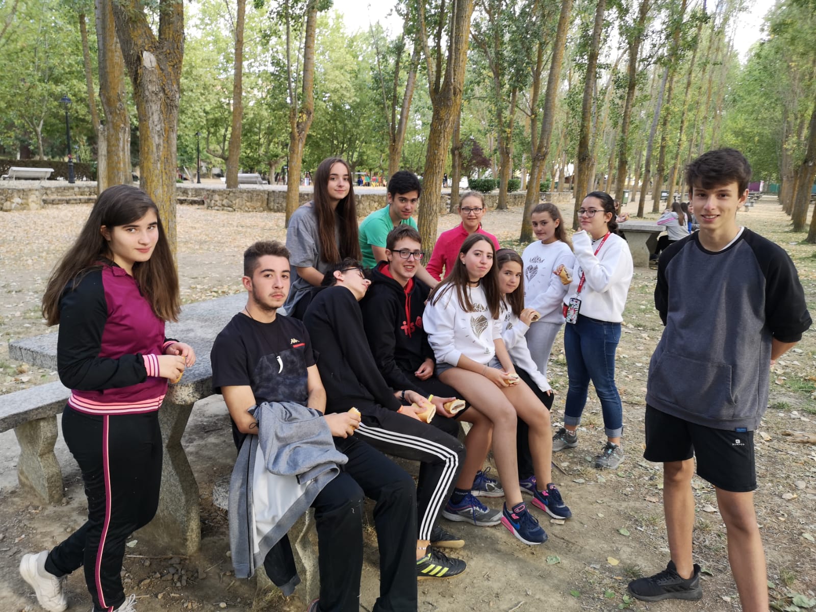 El Camino de Santiago engancha a medio centenar de adolescentes 3 f4bb6232-ae7c-453d-a839-848498830ca9