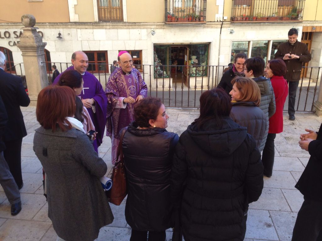 Primeros encuentros de don Fidel con la vida religiosa de la diócesis 2 fidel-herraez-aranda-duero.jpg