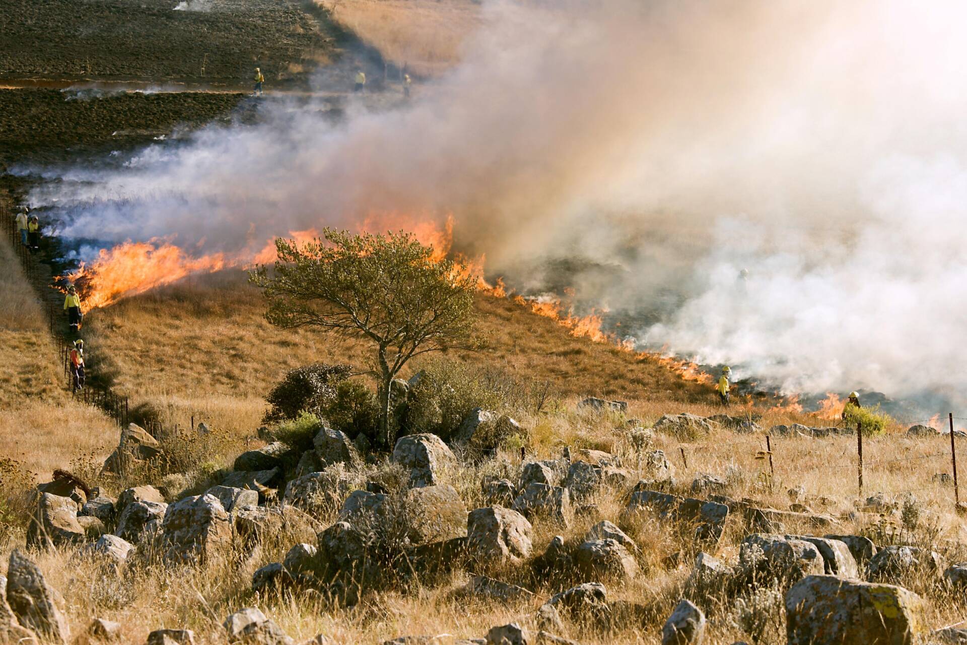 El arzobispo se solidariza con los afectados por el fuego en la provincia 1 fuego incendio quintanilla del coco