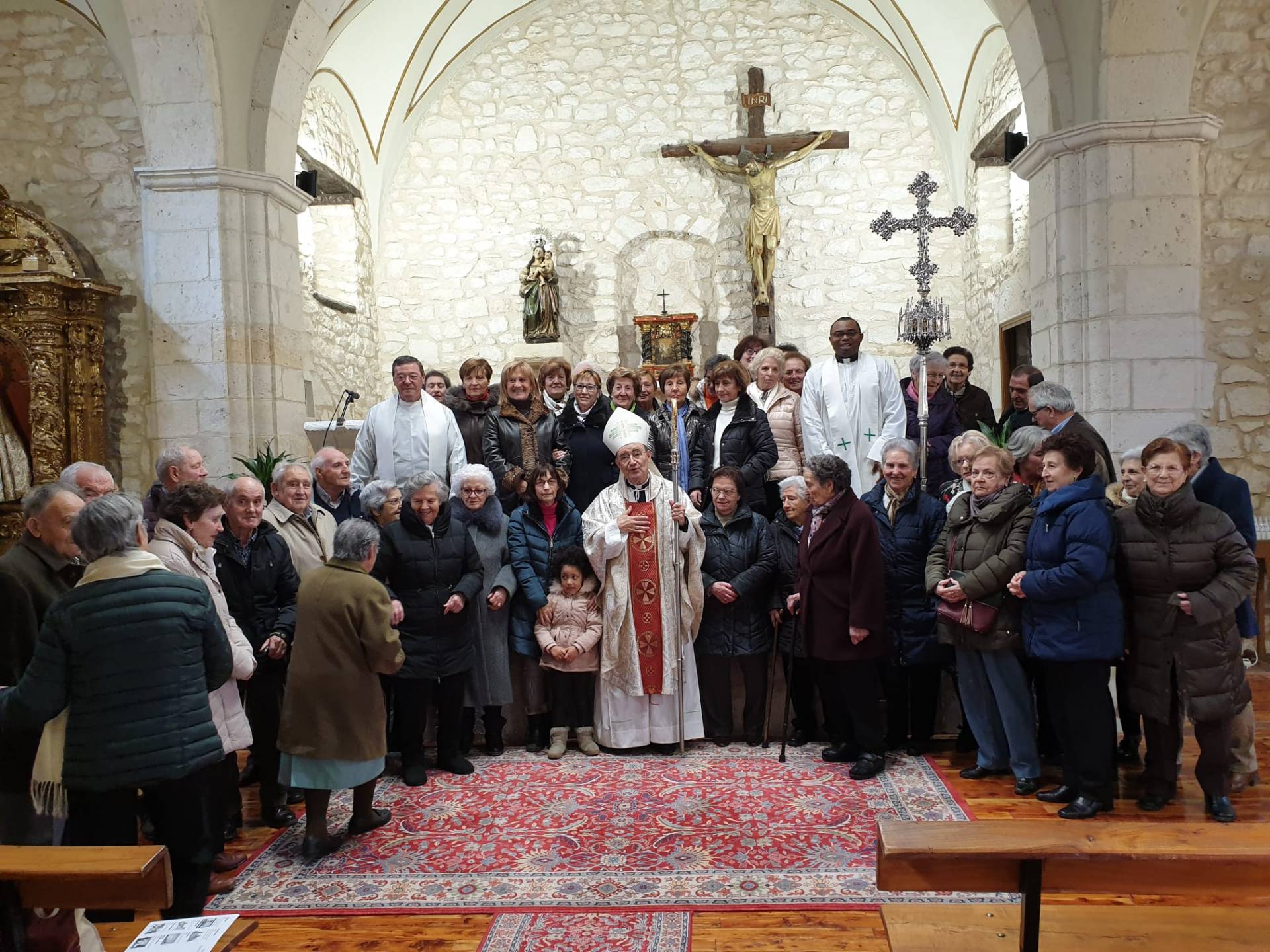 Fuentespina recibe la visita pastoral del arzobispo 1 fuentespina 1