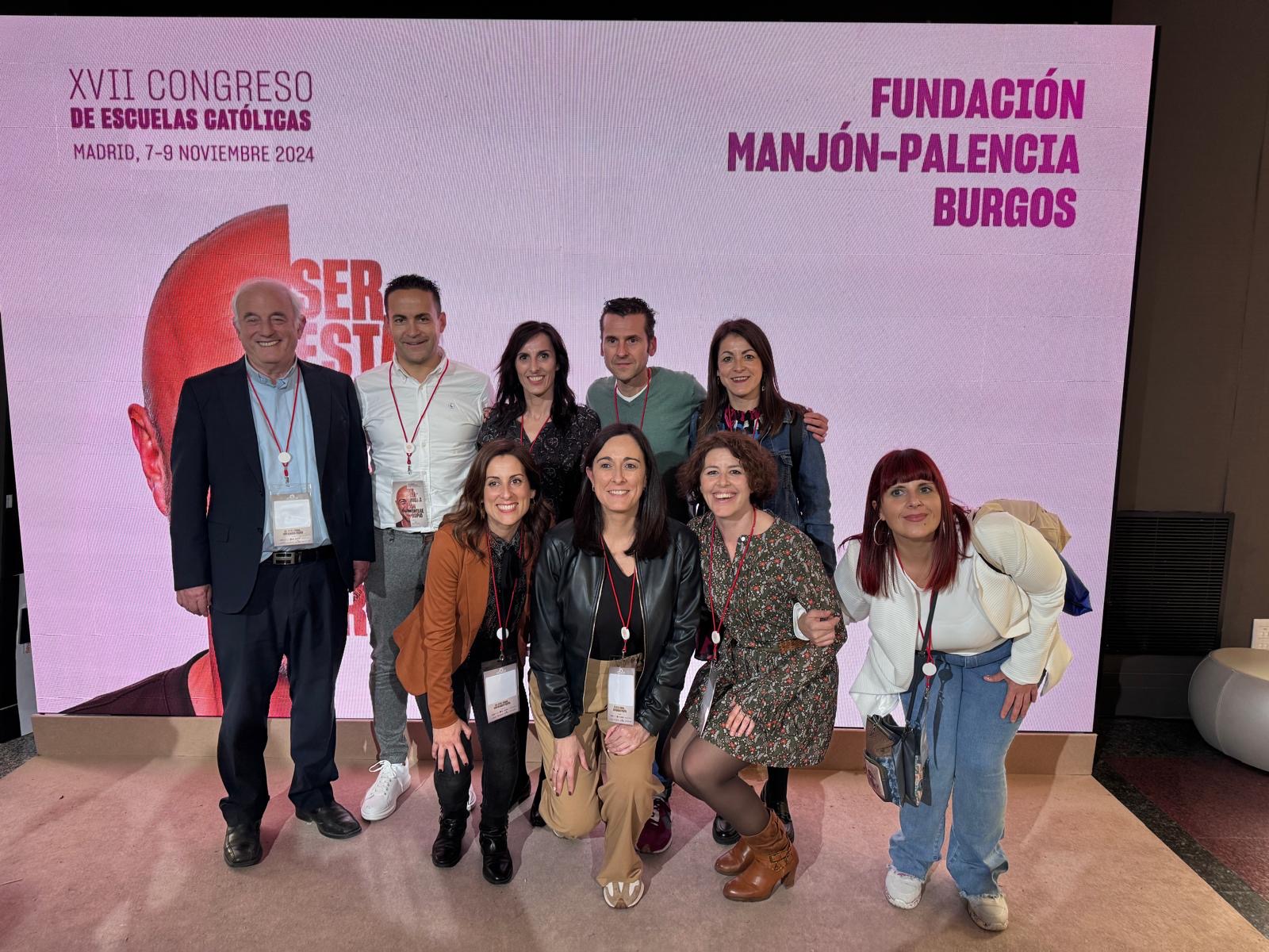 Los equipos directivos de la Fundación Manjón-Palencia participan en el Congreso de Escuelas Católicas 1 Los equipos directivos de la Fundación Manjón-Palencia participan en el Congreso de Escuelas Católicas