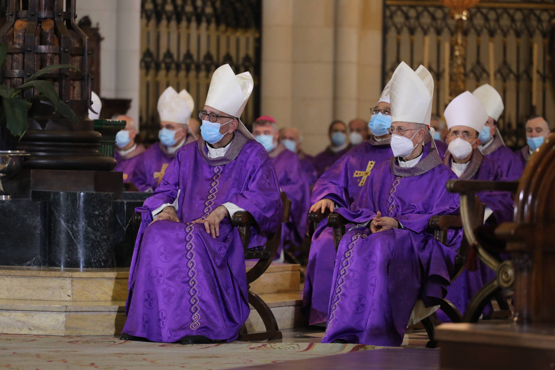 El arzobispo participa en Madrid en la misa funeral por las víctimas del coronavirus 5 funeral covid_5
