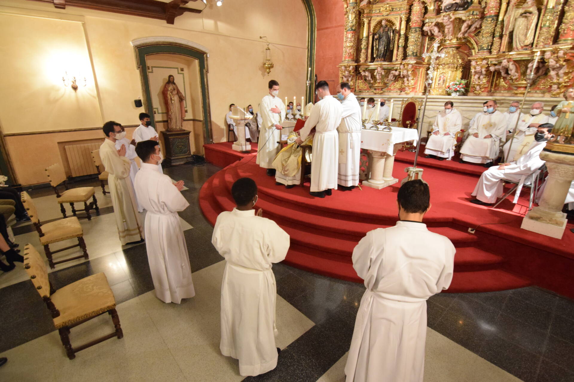 Futuros sacerdotes, jóvenes que responden al sueño de Dios 2 rito de admisión sagradas órdenes