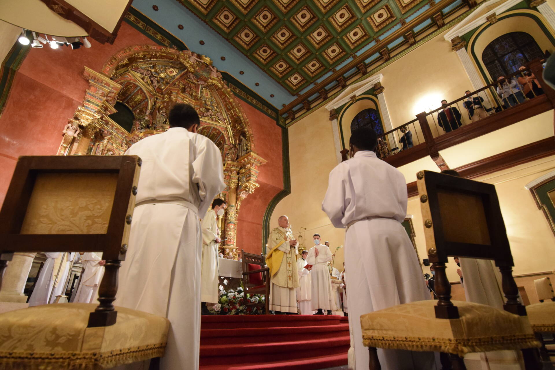 Futuros sacerdotes, jóvenes que responden al sueño de Dios 4 rito de admisión sagradas órdenes