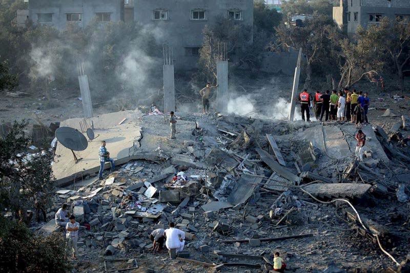 Caritas Burgos envía apoyo económico a Palestina e invita a la población burgalesa a sumarse 1 bombardeo en gaza