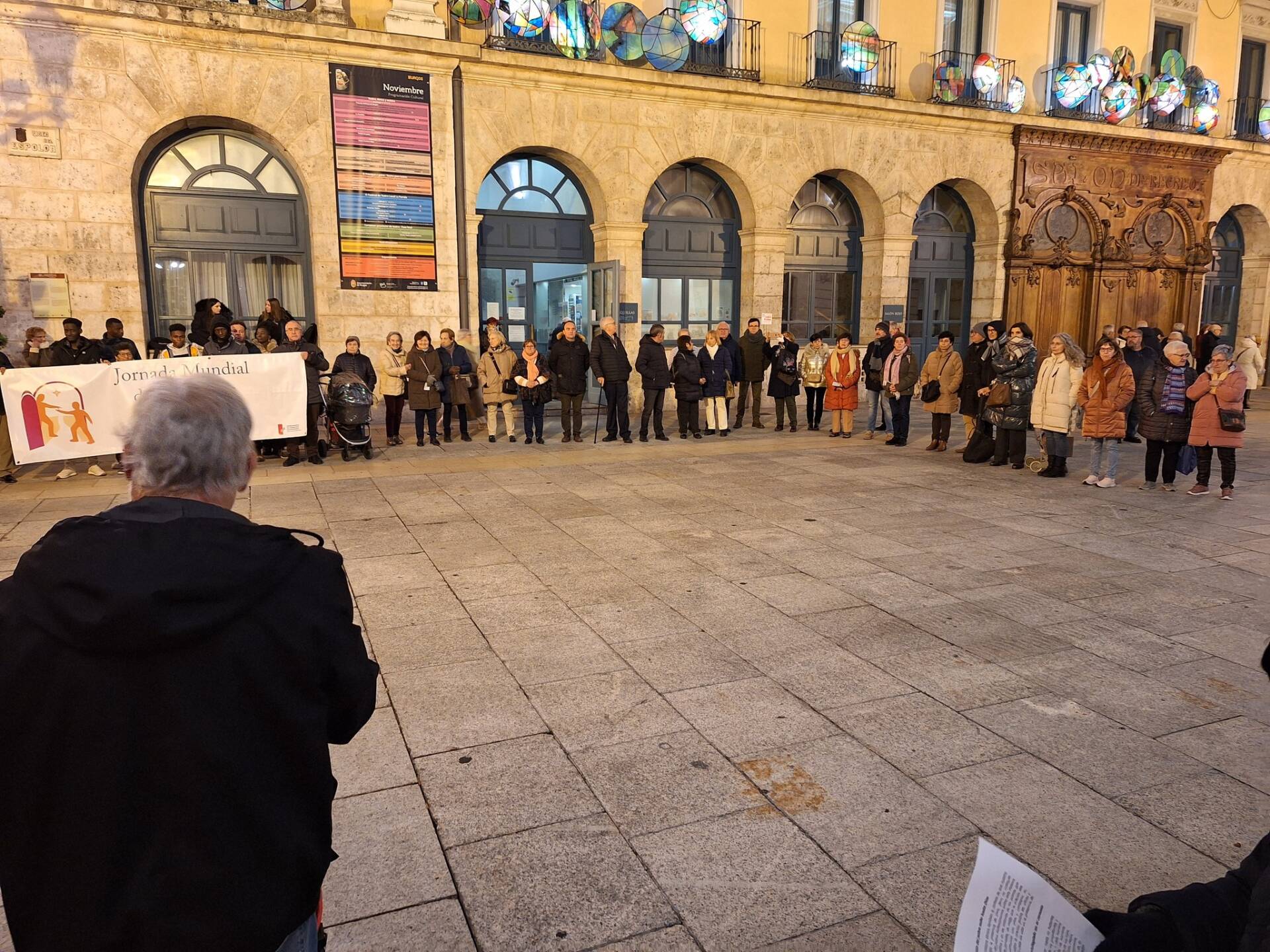 Formación Sociopolítica realiza un gesto público en la Jornada Mundial de los Pobres 11 Formación Sociopolítica realiza un gesto público en la Jornada Mundial de los Pobres