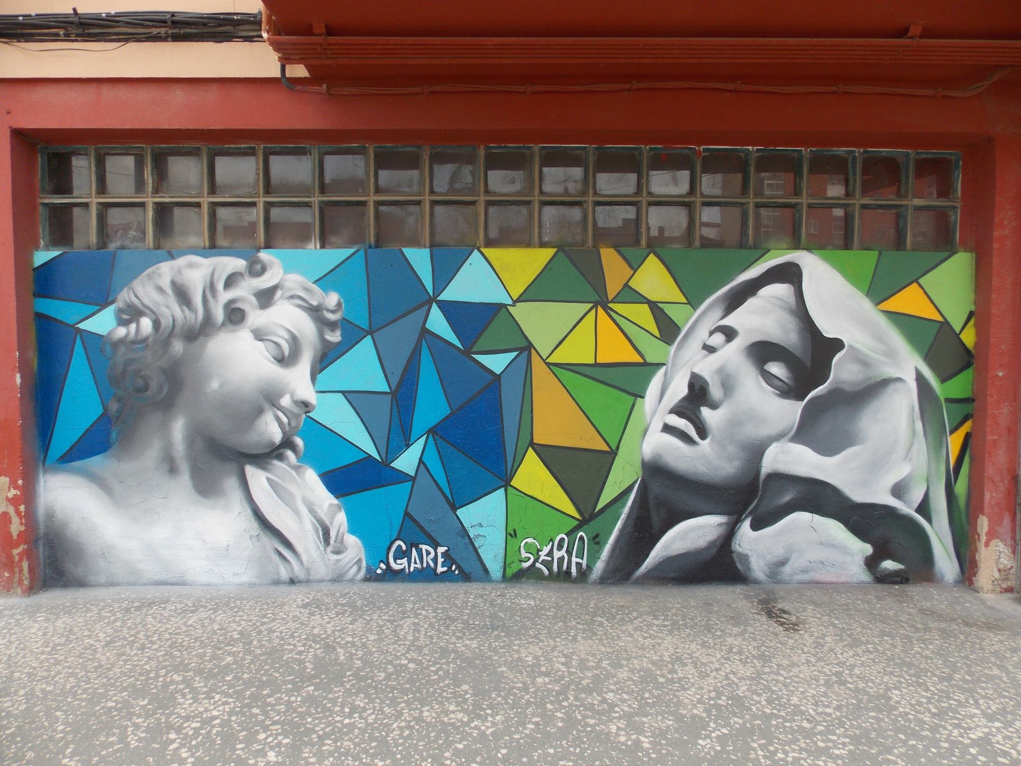 Un homenaje grafitero a santa Teresa 1 santa teresa mural