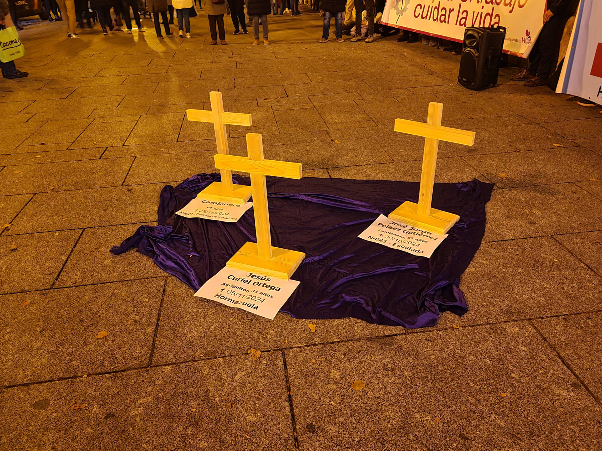 La HOAC de Burgos clama contra la siniestralidad laboral 3 La HOAC de Burgos clama contra la siniestralidad laboral