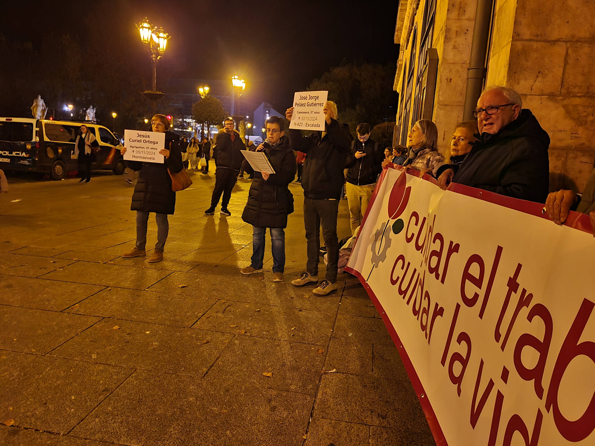 La HOAC de Burgos clama contra la siniestralidad laboral 2 La HOAC de Burgos clama contra la siniestralidad laboral