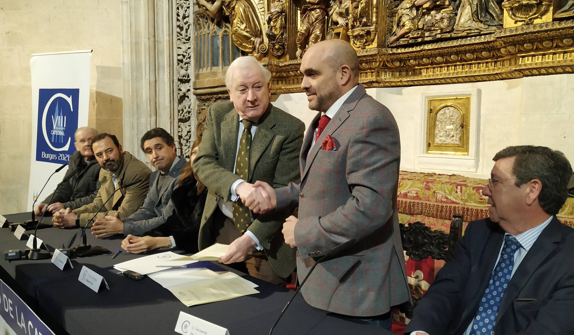 Los hoteles de Burgos contribuyen al VIII Centenario de la Catedral con 45.000 euros 2 hoteles centenario 2