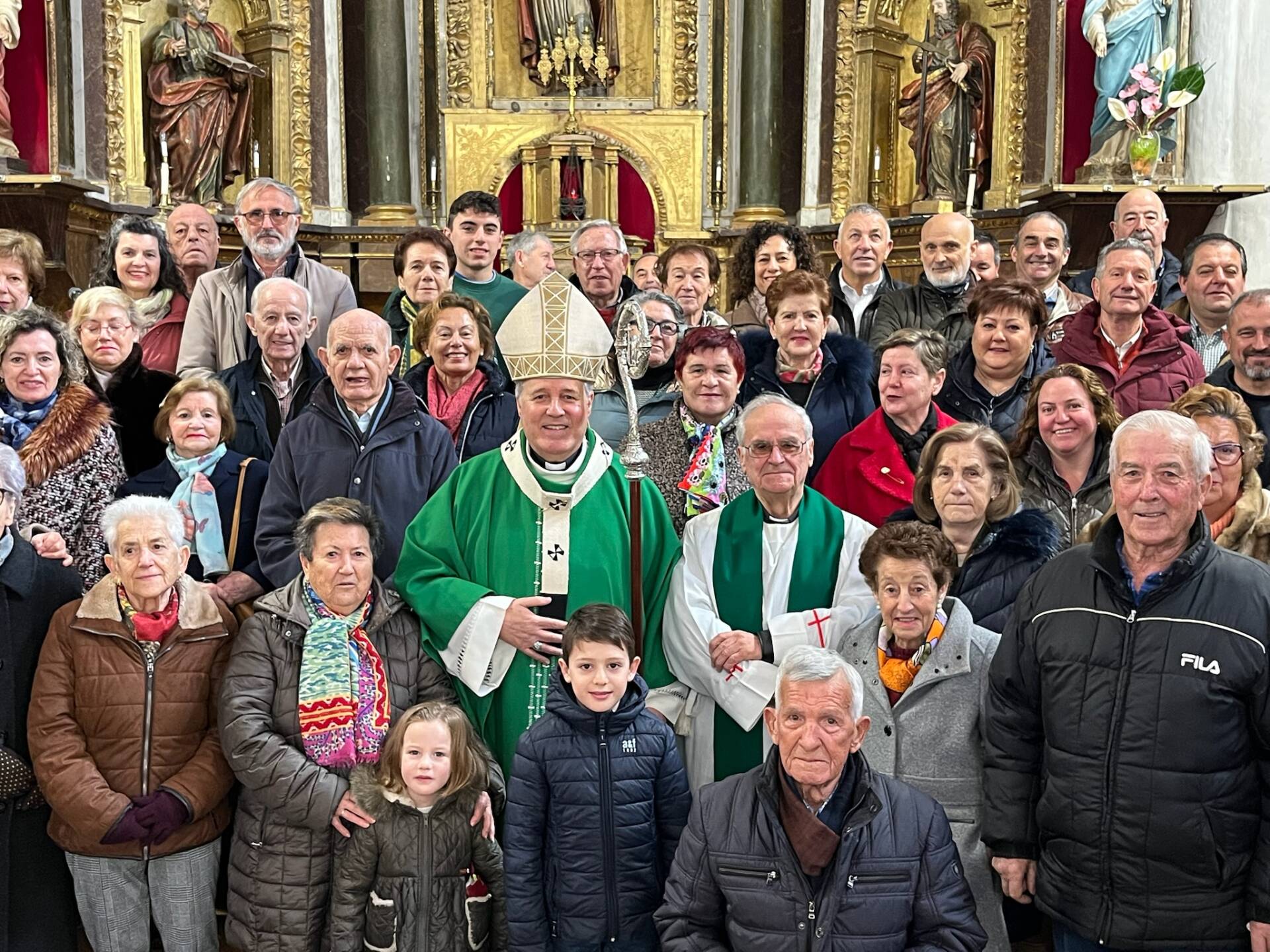 Mons. Iceta continúa su visita pastoral en Buniel-Cavia-Estépar 20 Mons. Iceta continúa su visita pastoral en Buniel-Cavia-Estépar