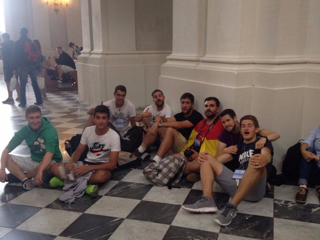 Los peregrinos burgaleses en la JMJ vuelven ilusionados a casa 11 img-20160718-wa0020.jpg