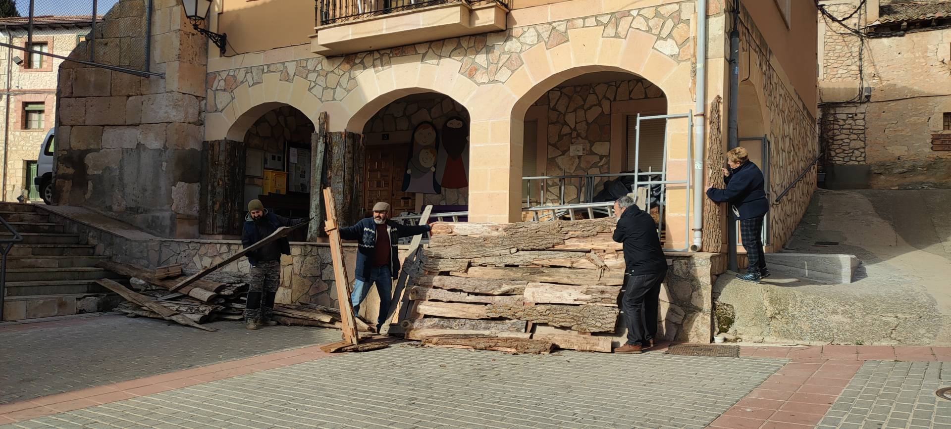 Torregalindo se prepara para celebrar su belén viviente, el más grande de la Ribera 1 Torregalindo se prepara para celebrar su belén viviente, el más grande de la Ribera