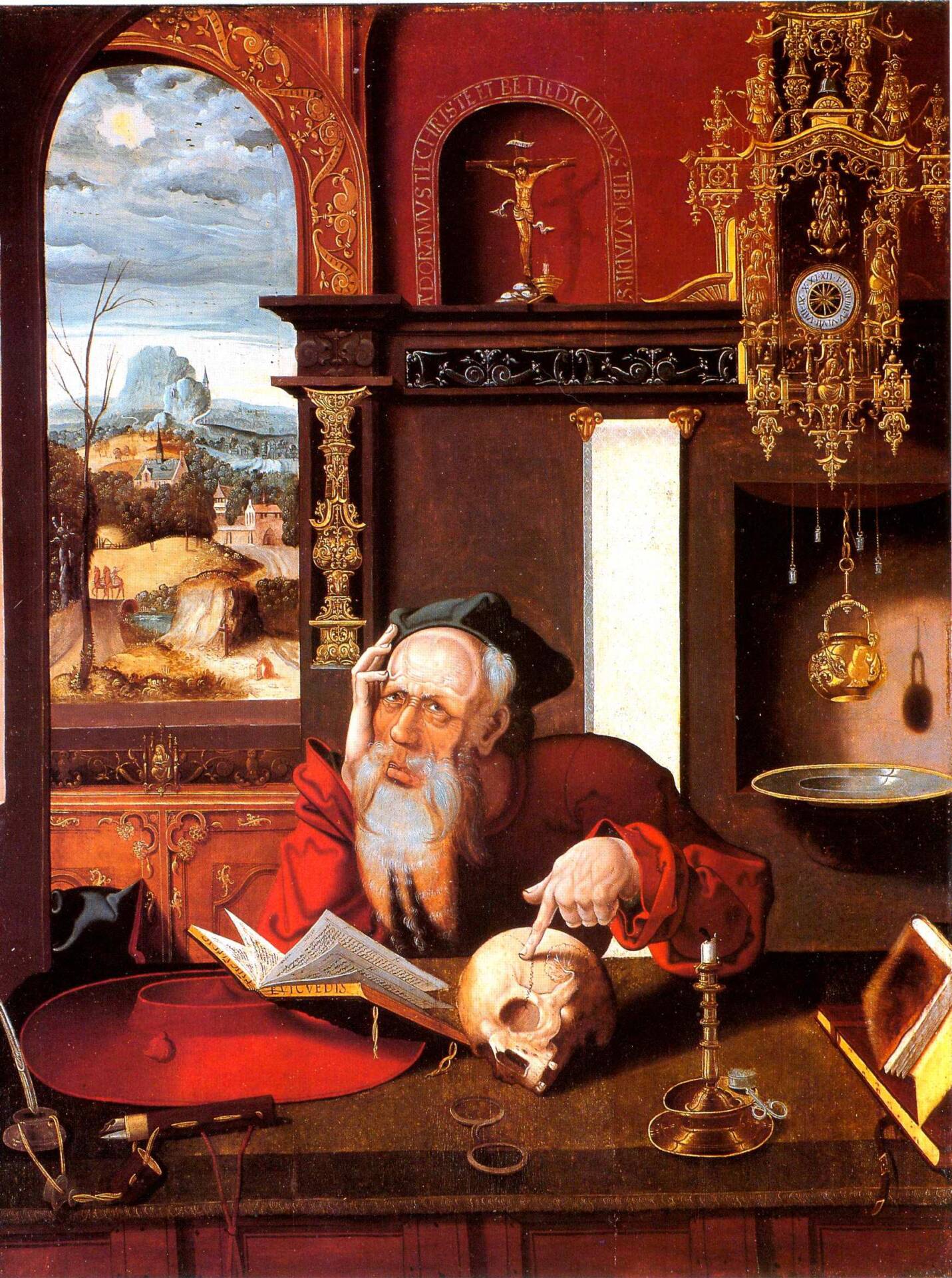 Imagen del mes de septiembre: San Jerónimo en su estudio 1 img7