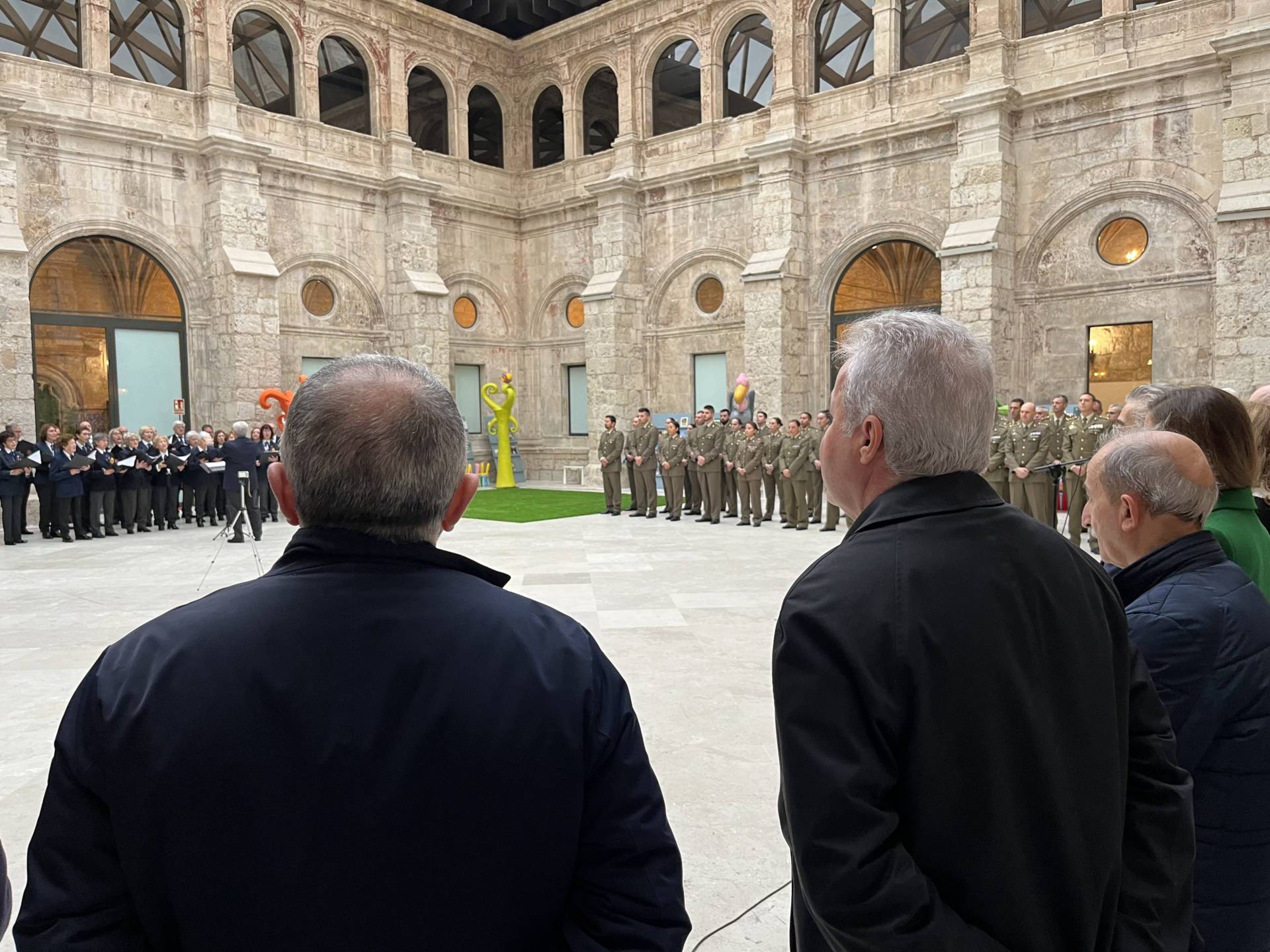 El arzobispo bendice el belén monumental del Ejército en Burgos, el más grande del mundo 9 El arzobispo bendice el belén monumental del Ejército en Burgos, el más grande del mundo